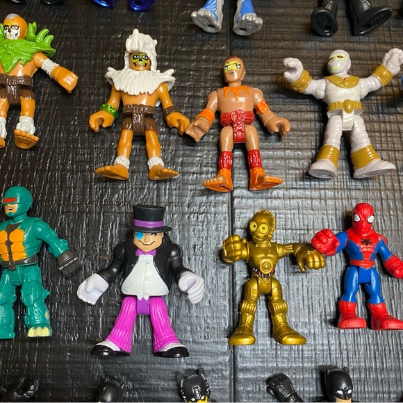 Imaginext Fisher Price DC Comic Marvel Mixed Lot Figures 38 Piece - Picture 8 of 12